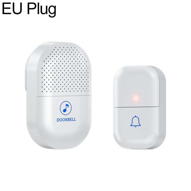 XY-802 Smart Home Wireless Doorbell 433Hz Elderly Wireless Elderly and Patients Emergency Call Button — Black