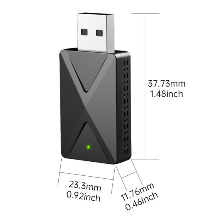 2 in 1 Car mini Smart Box Wired to Wireless 5.8GHz+2.4GHz Android Auto CarPlay Adapter — view 12