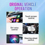 2 in 1 Car mini Smart Box Wired to Wireless 5.8GHz+2.4GHz Android Auto CarPlay Adapter — view 10