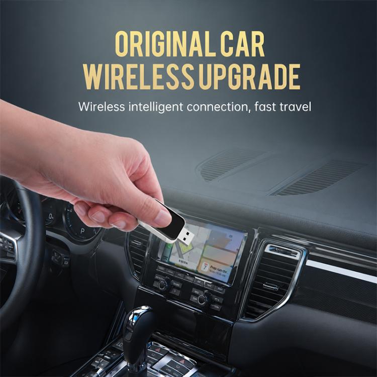 2 in 1 Car mini Smart Box BT5.4+WiFi Wireless Android Auto CarPlay Adapter
