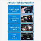 2 in 1 Car mini Smart Box 5.8GHz+2.4GHz Wireless Android Auto CarPlay Adapter — view 12