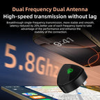 2 in 1 Car mini Smart Box BT4.2+5.8GHz Wireless Android Auto CarPlay Adapter — view 8