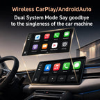 2 in 1 Car mini Smart Box BT4.2+5.8GHz Wireless Android Auto CarPlay Adapter — view 9