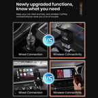 MMB CP-1 2 in 1 Car mini Smart Box Wired to Wireless Android Auto CarPlay Adapter