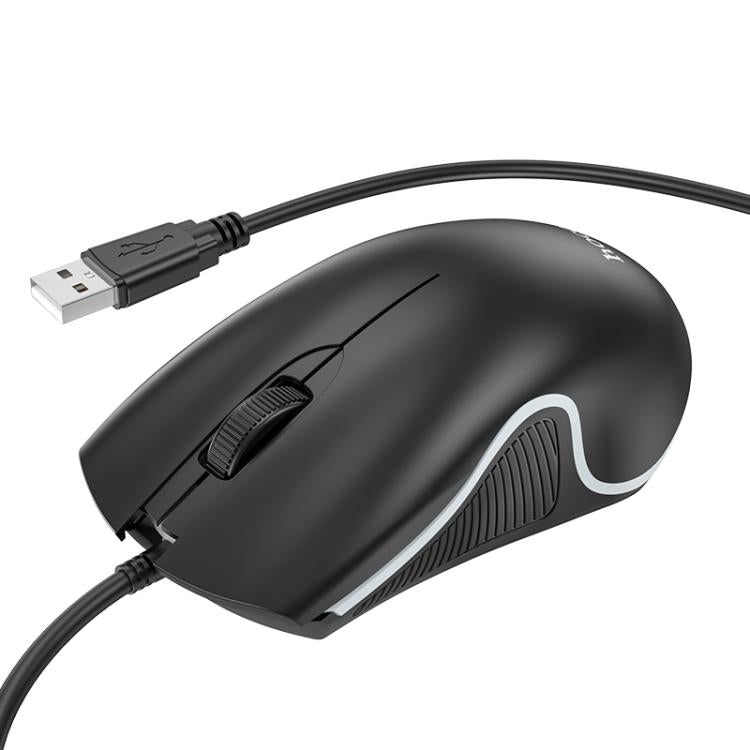 HOCO GM19 Enjoy Gaming Luminous LED Wired Mouse