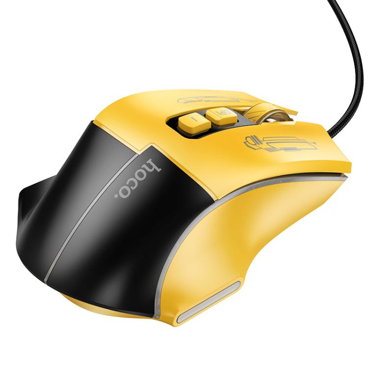 HOCO GM31 Overlord Luminous Gaming Wired Mouse