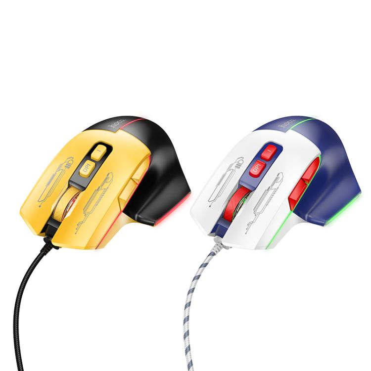 HOCO GM31 Overlord Luminous Gaming Wired Mouse