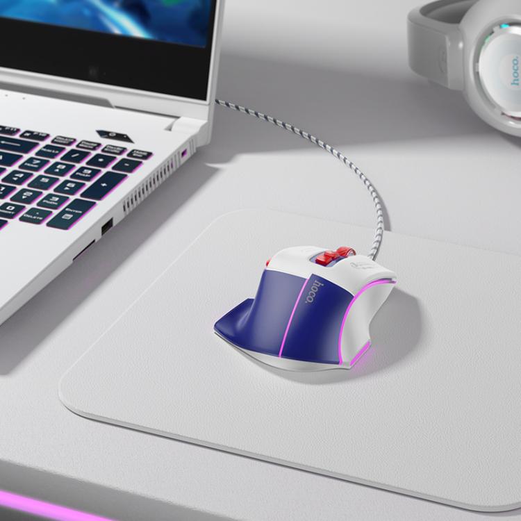 HOCO GM31 Overlord Luminous Gaming Wired Mouse
