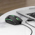 HOCO GM37 Wonderful Gaming Luminous Wired Mouse