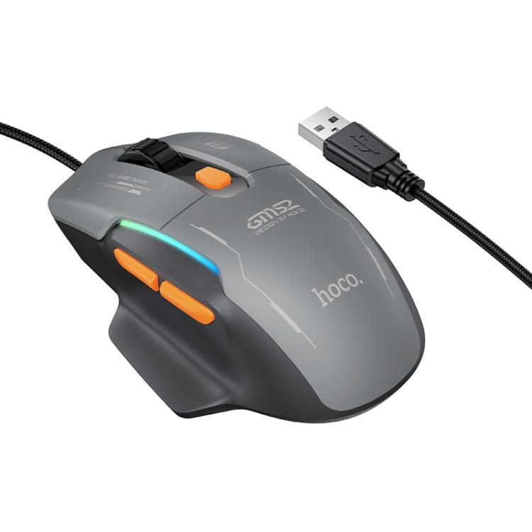 HOCO GM52 Reddy RGB Gaming Wired Mouse