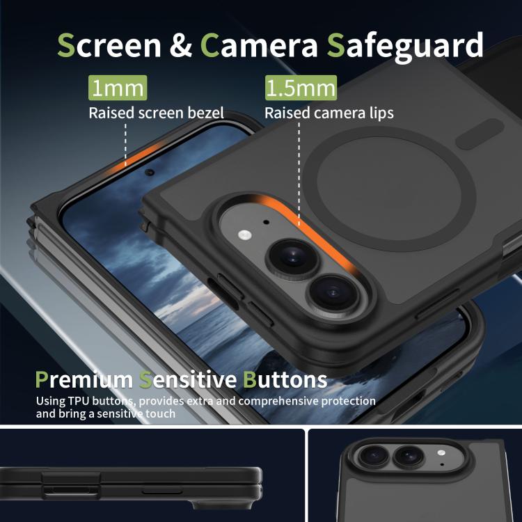 Skin Feel TPU Hybrid PC MagSafe Phone Case