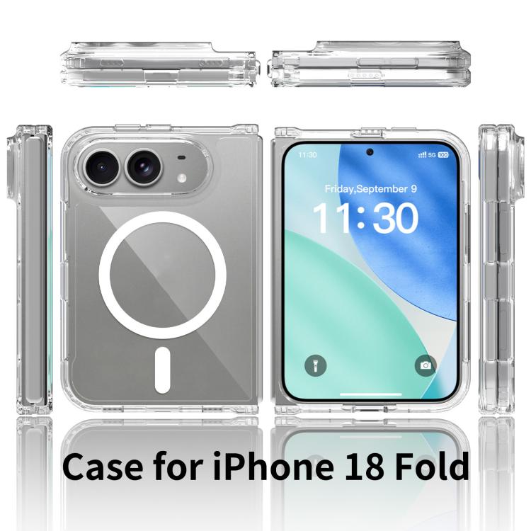 Scratch-proof Acrylic 2.0mm Crystal Magnetic Phone Case
