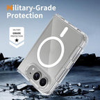 Scratch-proof Acrylic 2.0mm Crystal Magnetic Phone Case