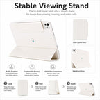 YOYOISLES Heart Island Series Electroplated PC Hybrid PU Tablet Case — view 5