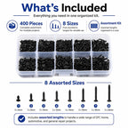 M2 Phillips Self-tapping Screw 400 PCS / Set
