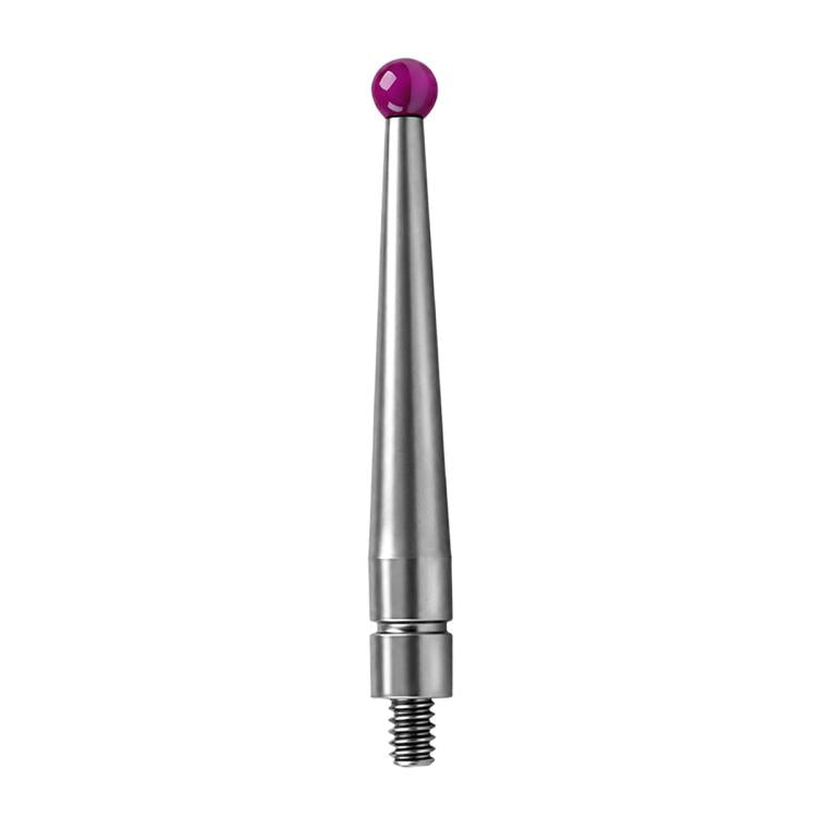 Threaded Ball Lever Dial Indicator Probe — Stainless steel