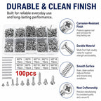 M4 Self-tapping Screw 100 PCS / Set