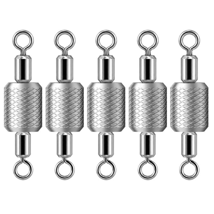 5pcs Dual Loop Embossed Scale Integrated Fishing Lead Sinker