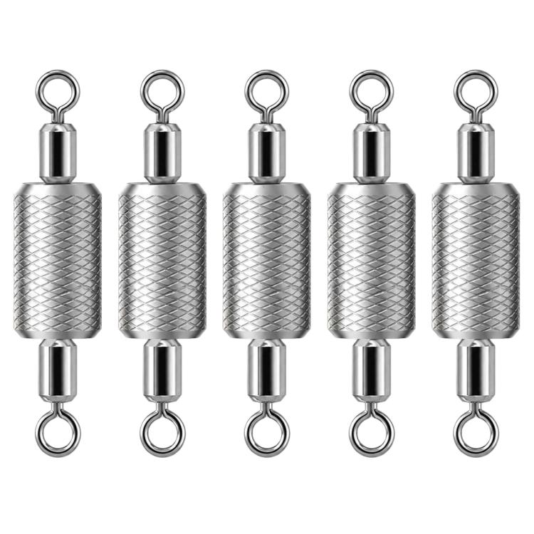 5pcs Dual Loop Embossed Scale Integrated Fishing Lead Sinker — 4.0g