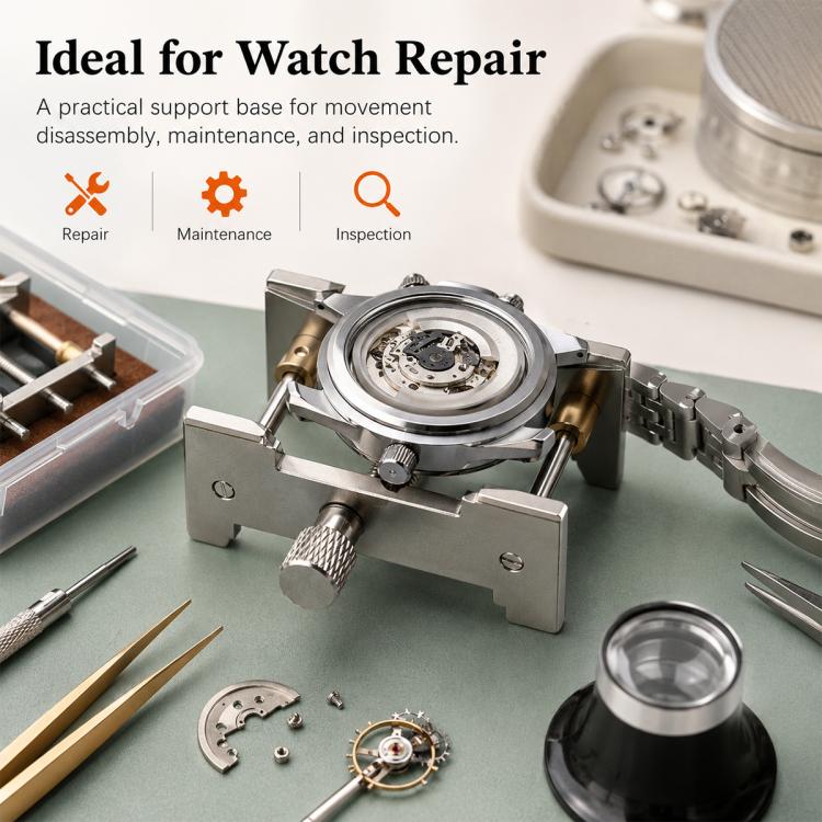 Multifunctional Watch Repair Tool Movement Holder — view 8