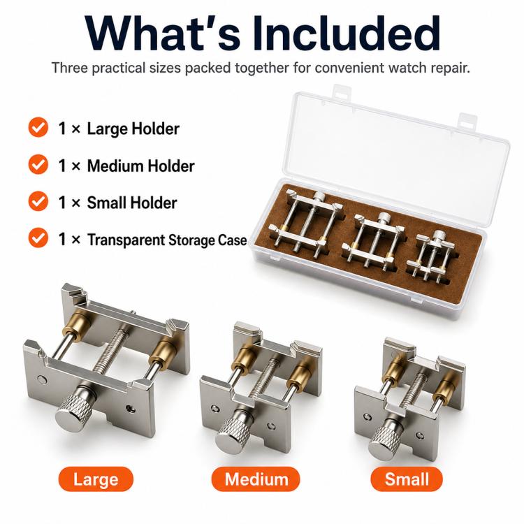 Multifunctional Watch Repair Tool Movement Holder — view 10