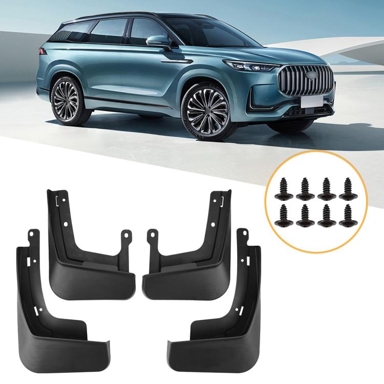 4pcs/Set Car Wheel Splash Flaps Fender Guard
