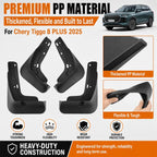 4pcs/Set Car Wheel Splash Flaps Fender Guard — view 3