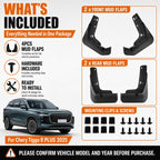 4pcs/Set Car Wheel Splash Flaps Fender Guard — view 8