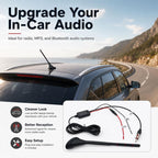 Car MP3 Radio Antenna FM Amplifier Signal Booster