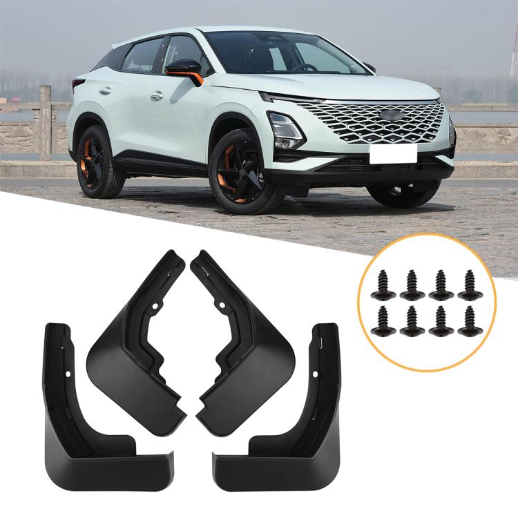 4pcs/Set Car Wheel Splash Flaps Fender Guard