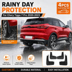 4pcs/Set Car Wheel Splash Flaps Fender Guard — view 7