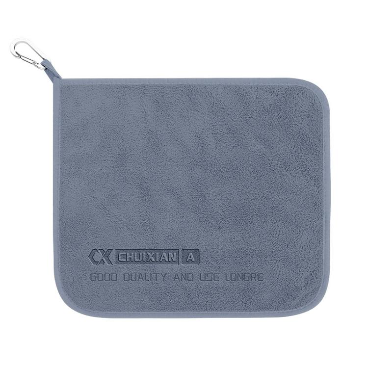 Thick Water Wiping Fishing Towel with Carabiner Fish Handling Cloth
