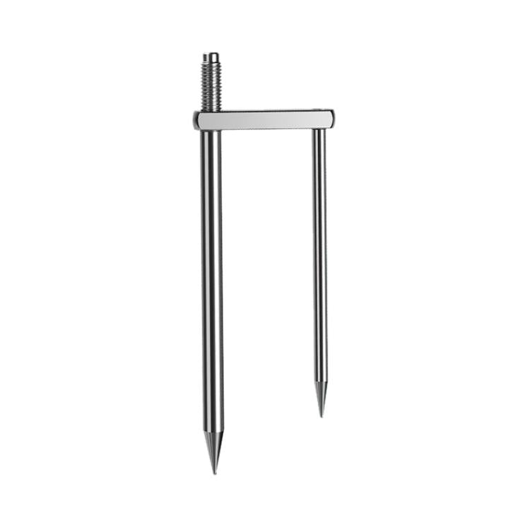 Detachable Umbrella Ground Stake Anti-Wind Peg with 12mm Universal Thread Interface