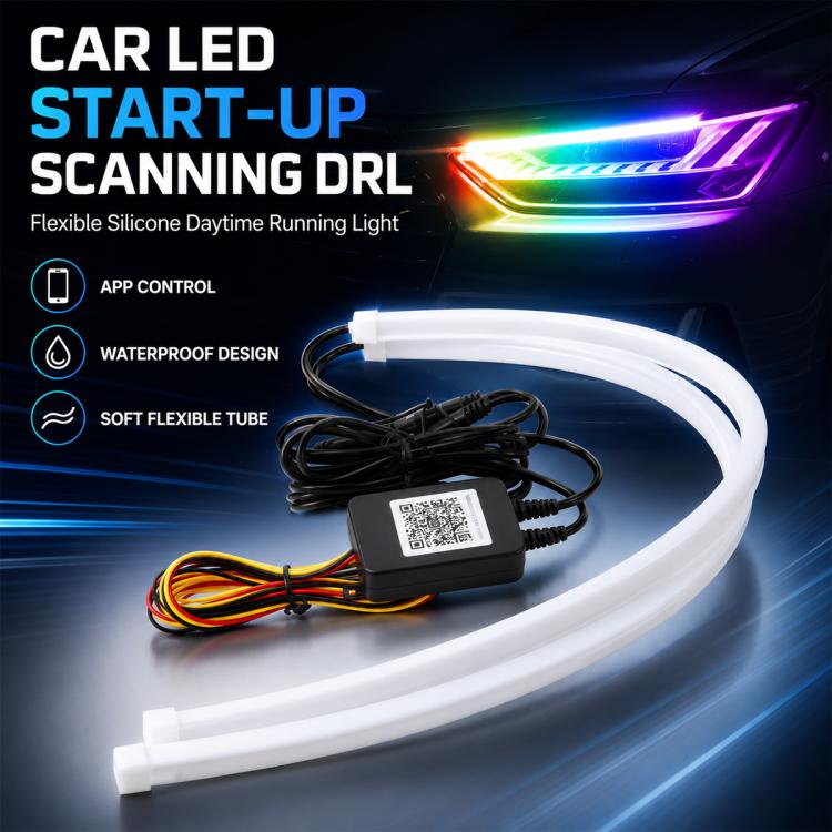 Car Colorful Automotive LED Turn Signals Daytime Running Lights