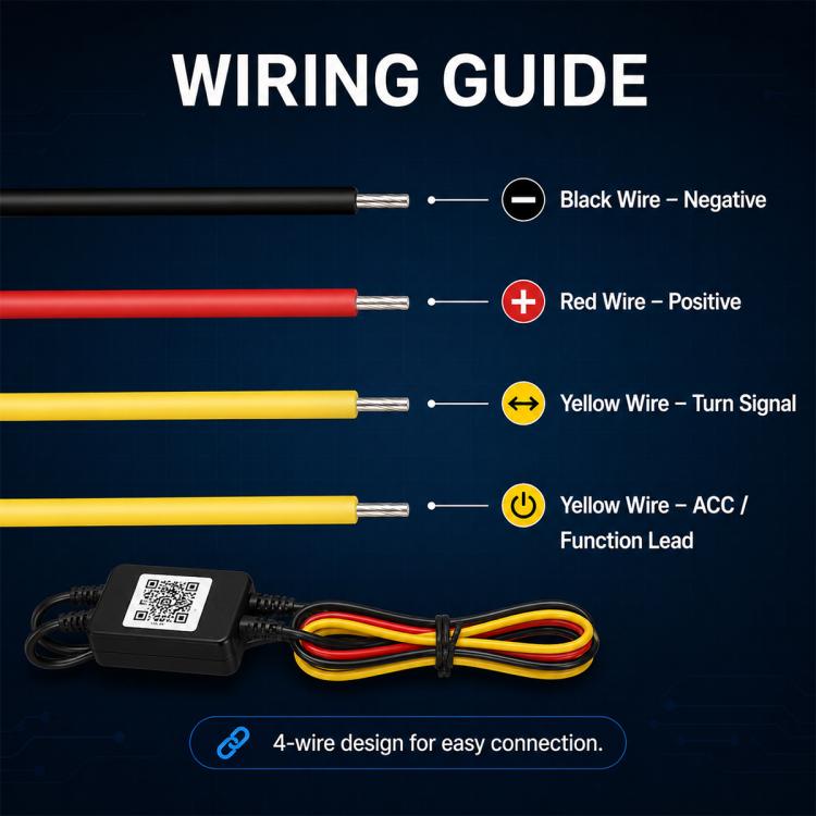 Car Colorful Automotive LED Turn Signals Daytime Running Lights