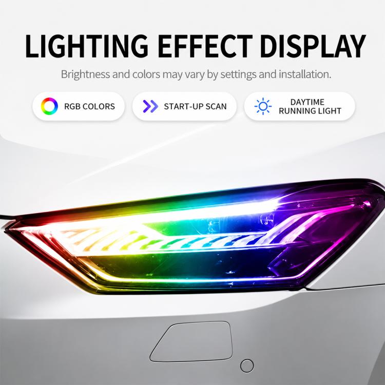 Car Colorful Automotive LED Turn Signals Daytime Running Lights