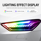 Car Colorful Automotive LED Turn Signals Daytime Running Lights