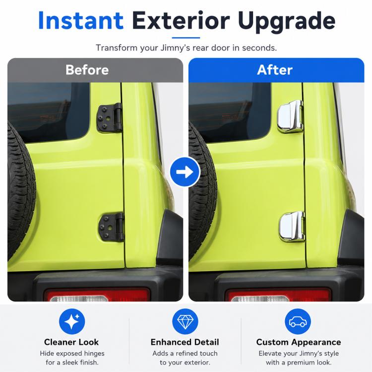 Door Hinges Protective Cover for JIMNY JB64 / JB74