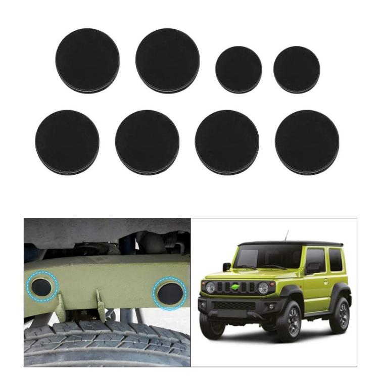 For JIMNY JB64 / JB74 Car Dust Plug Protective Cover 8PCS