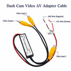 Dash Camera 2 In 1 Out HD Video Adapter Cable — view 4