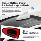 Car Auto Shark Fin Dome Antenna Decoration