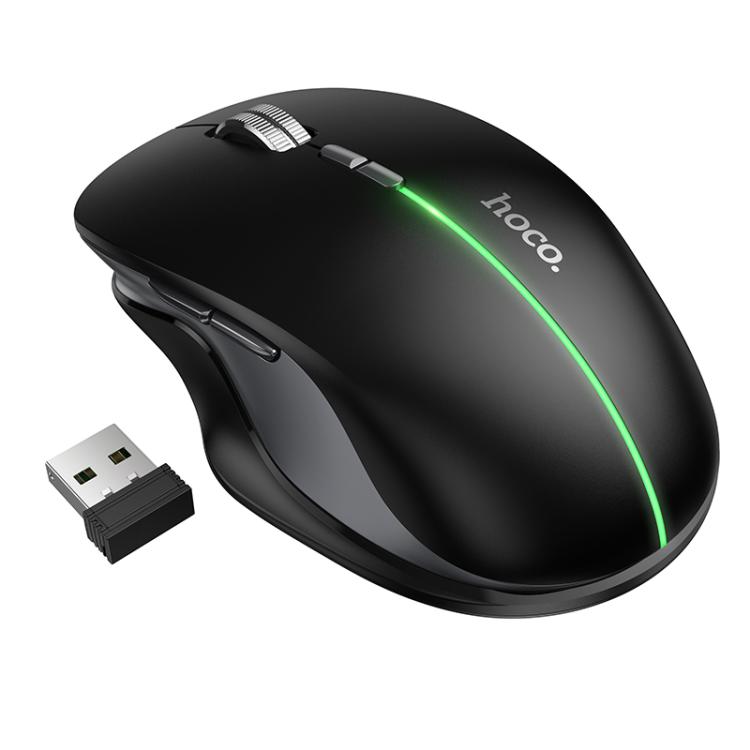 hoco GM40 Dixon RGB Dual-mode Wireless Mouse Rechargeable Version