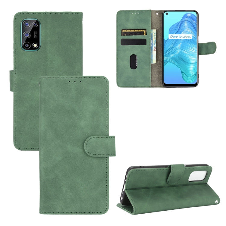 Solid Color Skin Feel Magnetic Buckle Horizontal Flip Calf Texture PU Leather Case with Holder & Card Slots & Wallet — view 17