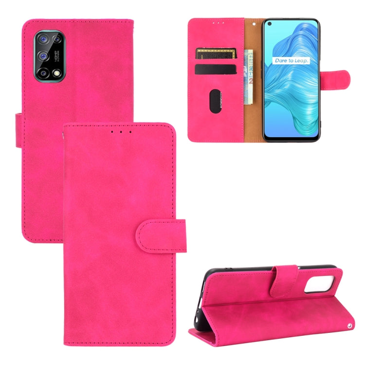 Solid Color Skin Feel Magnetic Buckle Horizontal Flip Calf Texture PU Leather Case with Holder & Card Slots & Wallet — view 18