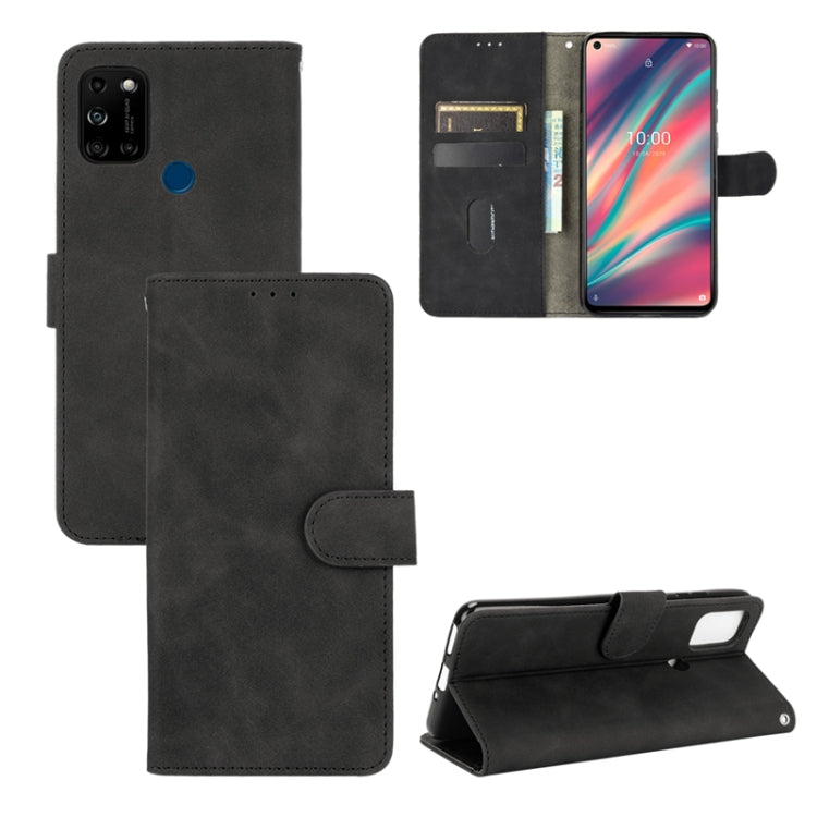 Solid Color Skin Feel Magnetic Buckle Horizontal Flip Calf Texture PU Leather Case with Holder & Card Slots & Wallet — view 20