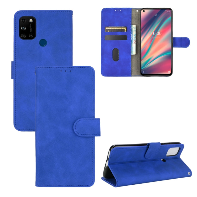 Solid Color Skin Feel Magnetic Buckle Horizontal Flip Calf Texture PU Leather Case with Holder & Card Slots & Wallet — view 21