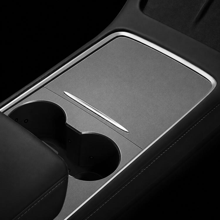Dashboard Center Control Suede Leather Anti-Static Sticker