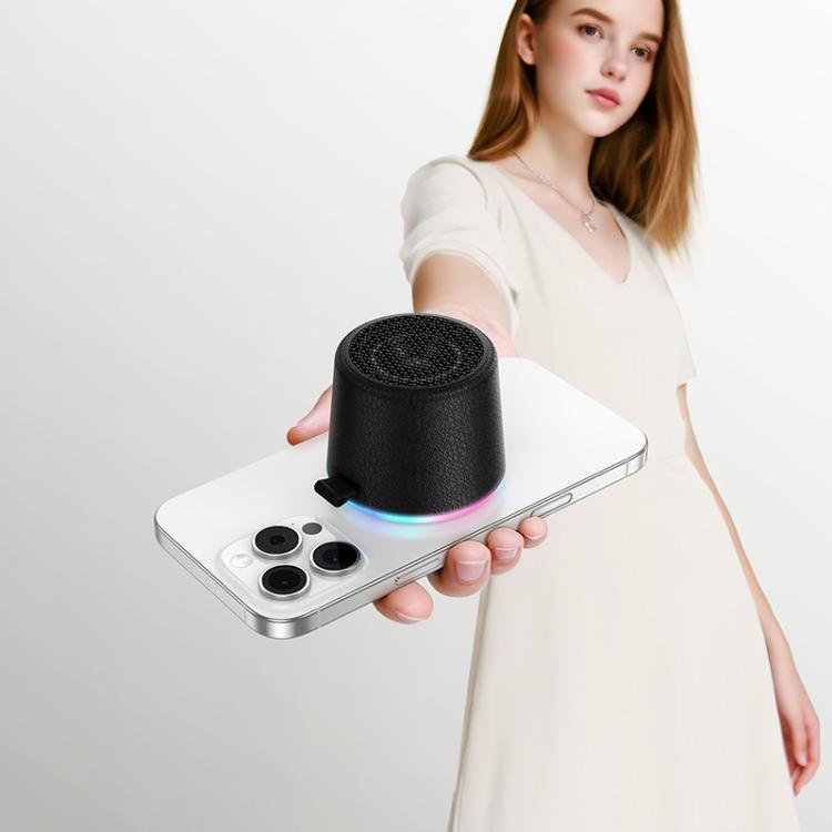 hoco HC49 Shine Magnetic Portable TWS Bluetooth Speaker Phone Holder