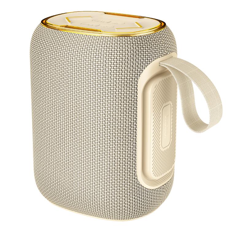hoco HC53 Suyun Sports Portable TWS Bluetooth Speaker — Milky White