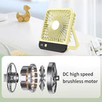 SL615 Thin Body Digital Display Desktop Cooling Fan — view 7